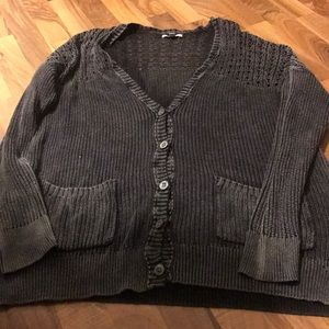 American Eagle Gray Cardigan